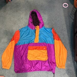 Colorful men’s lightweight Windbreaker Jacket